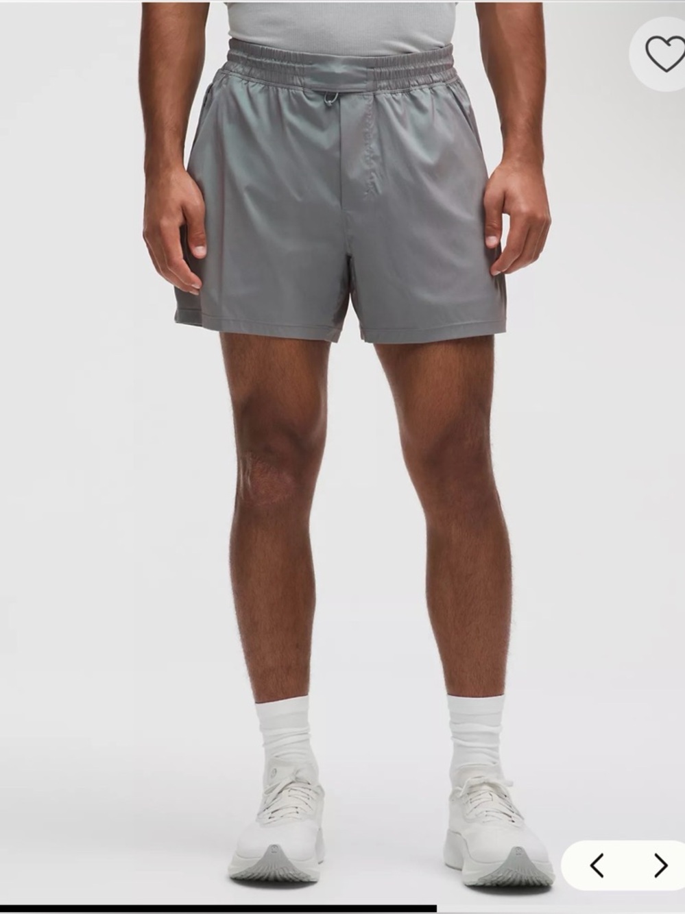 New Men’s Lululemon XXL Pace Breaker Short 5” LL *Iridescent Red Clay/Fountain